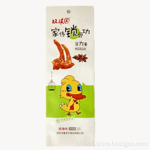Custom Printed Aluminum Foil Fast Food Packaging with Window